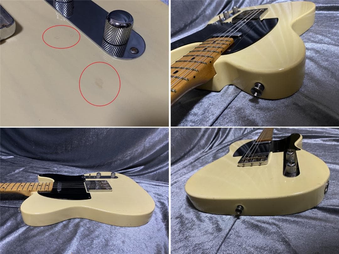 シリアル3桁代 旧ロゴの初期もの MOMOSE モモセ テレキャスターモデル