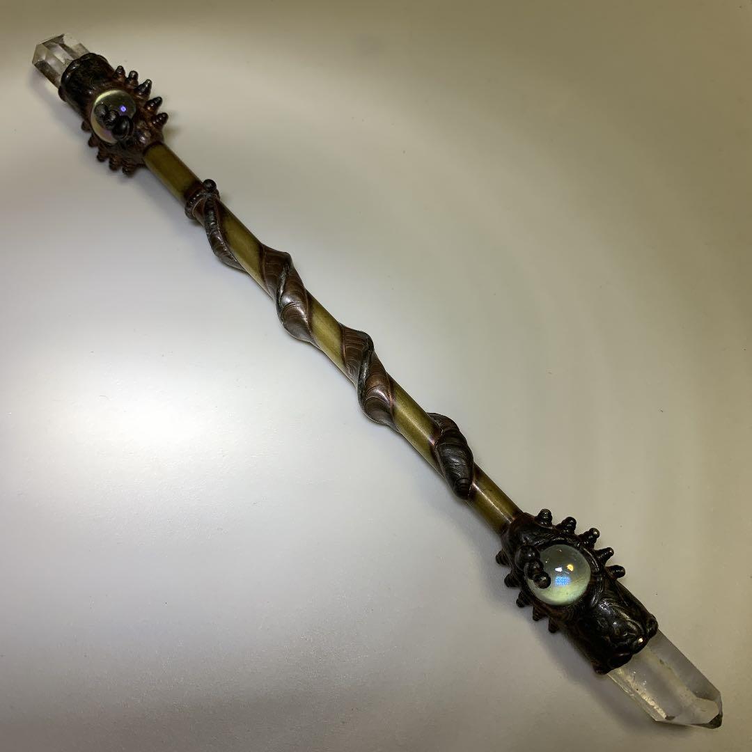 蛇 スネーク 骨董 ワンド 魔法の杖