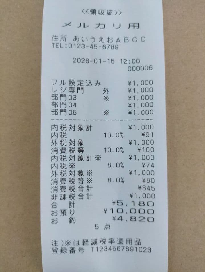 カシオレジスター　TE-300　フル設定無料　 送料無料人気機種　013099