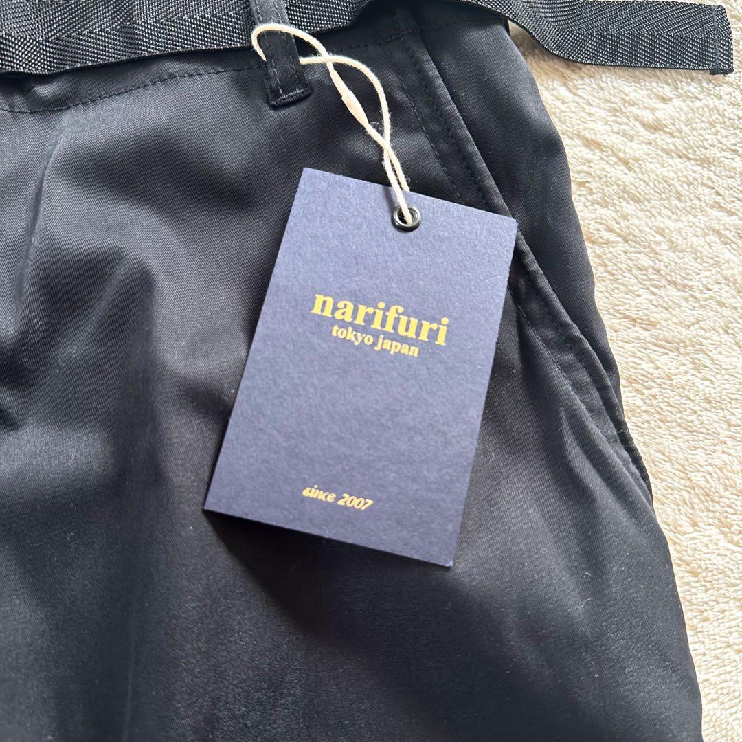 新品タグ付き narifuri ナリフリ パッドサイクルパンツ 自転車 黒