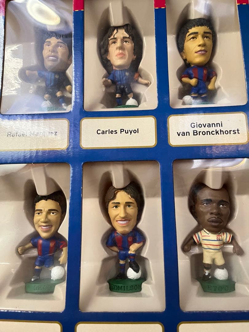 pro stars FCバルセロナ 2005年選手フィギュアセット