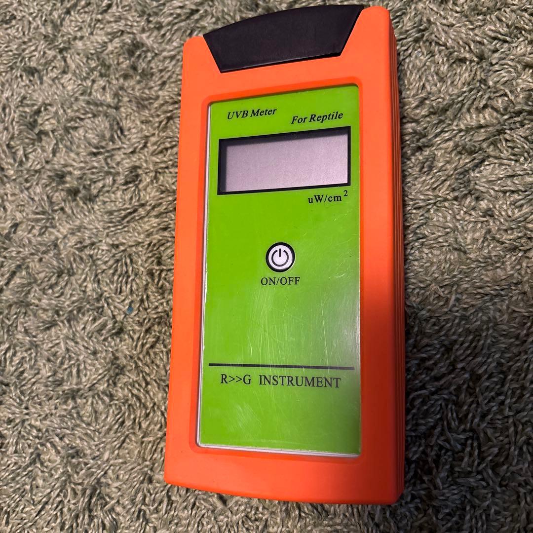 爬虫類飼育用 UVB測定器 RGM-UVB 紫外線計測器