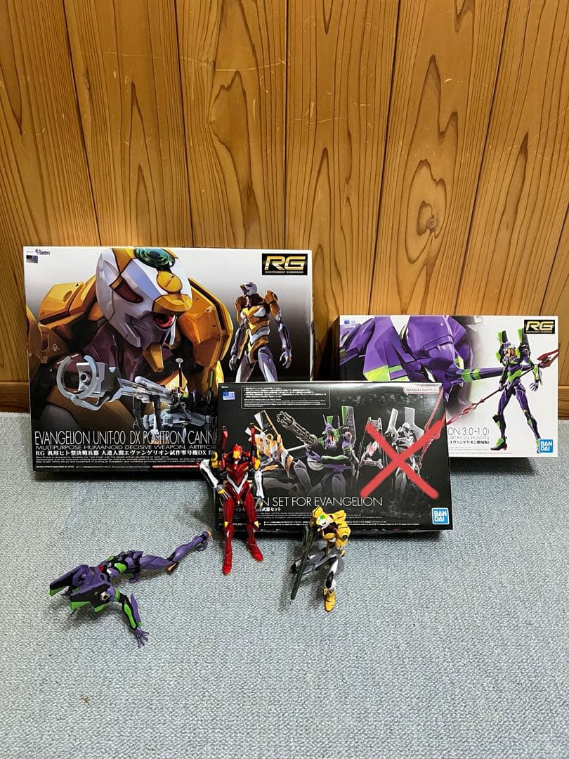 rg エヴァンゲリオン　セット