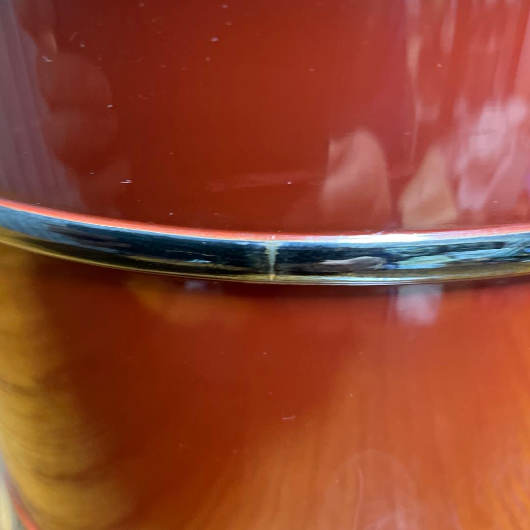 お値下げしました‼️ 茶道具　手桶水指　朱塗