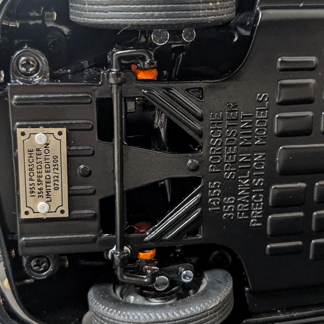 フランクリンミント 1/24 ポルシェ356スピードスター 1955 幌付き