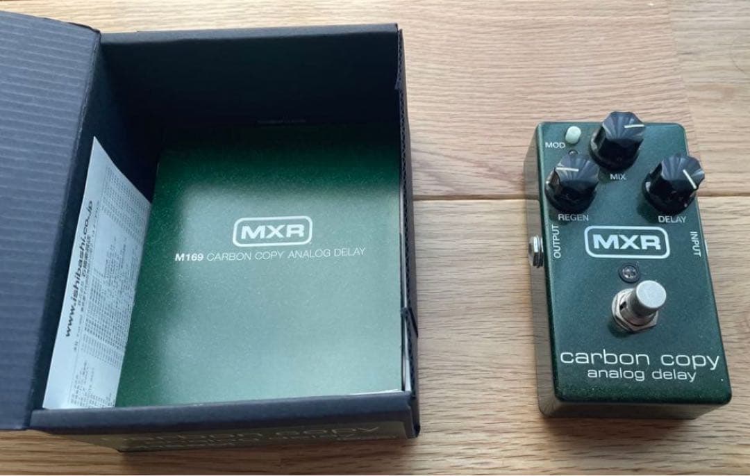MXR carbon copy アナログディレイ　カーボンコピー　名機