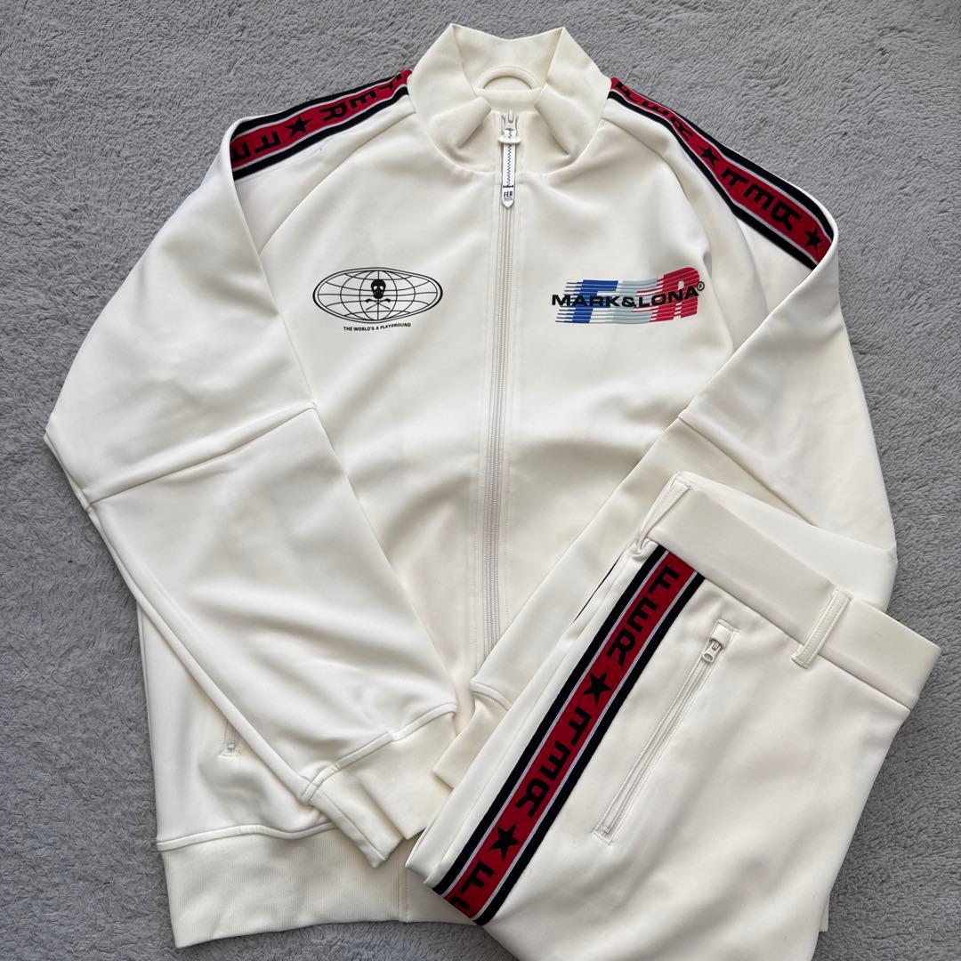 マークアンドロナ　Star Stripe Track Jacket セットアップ