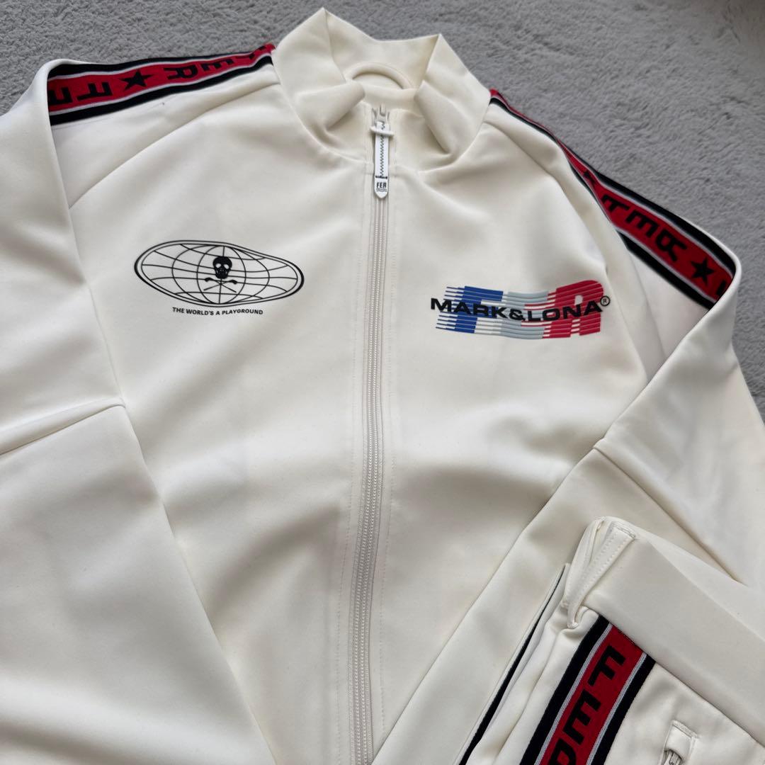 マークアンドロナ　Star Stripe Track Jacket セットアップ