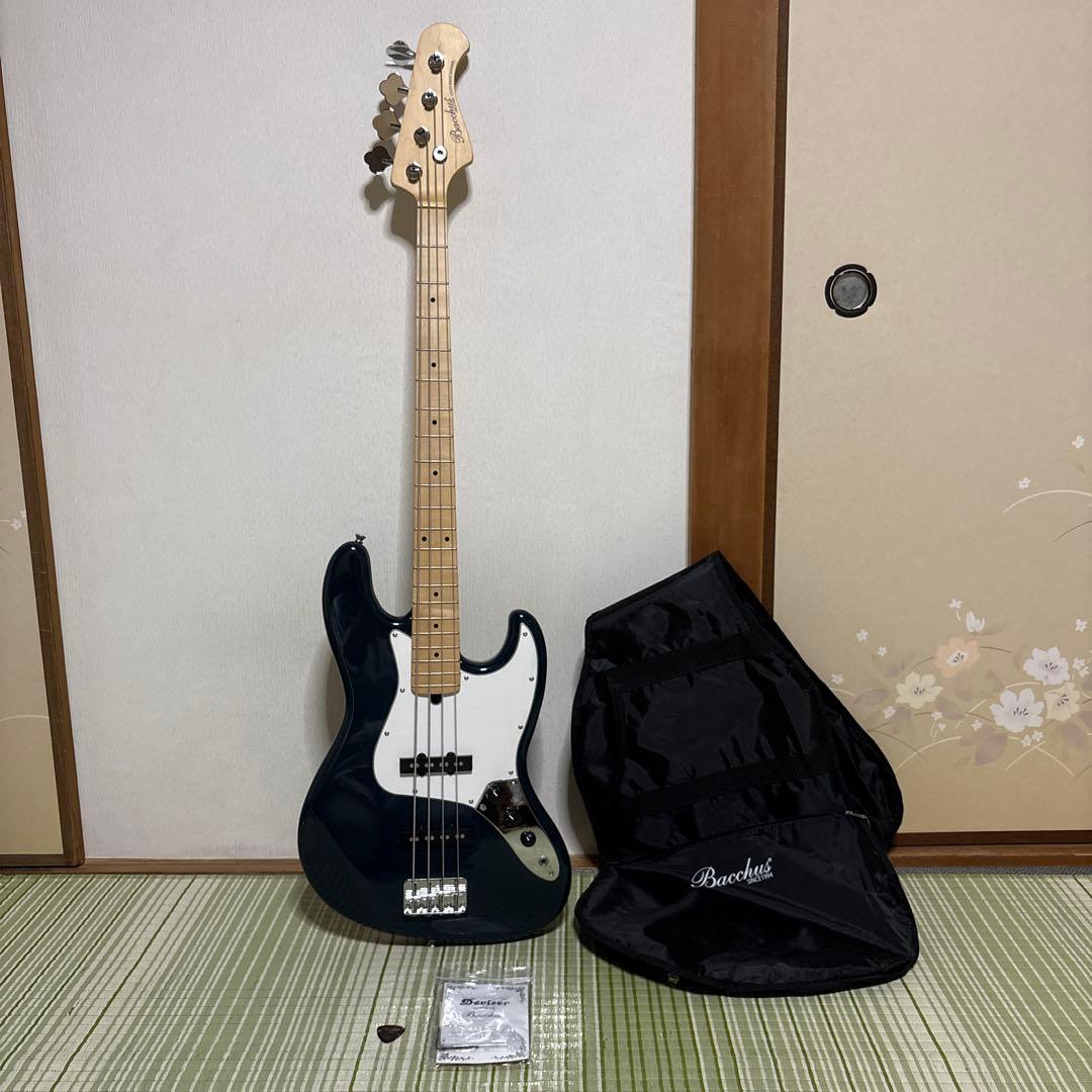 Bacchus ジャズベース BJB-1M マリンブルー　ベース　楽器 BASS