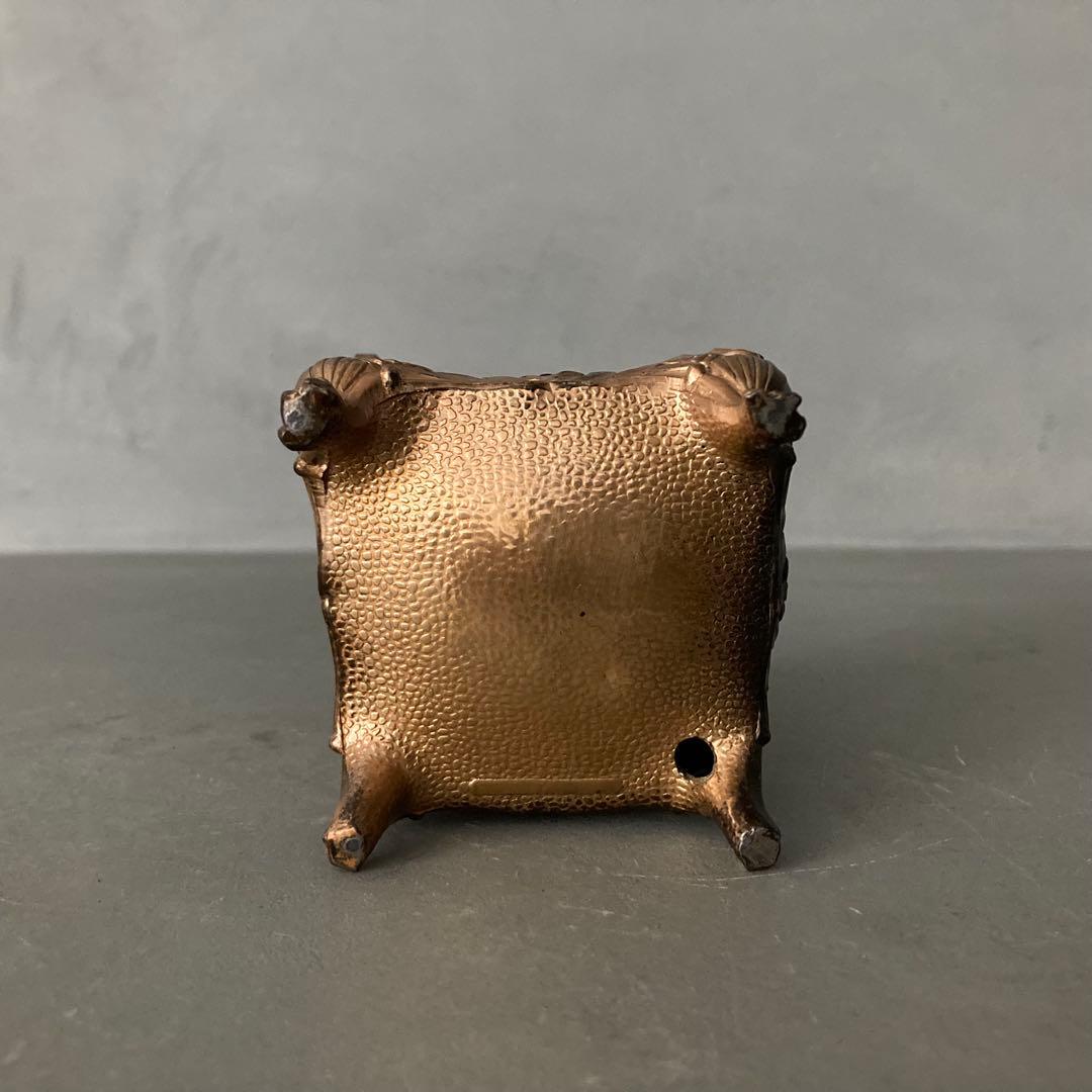 ヴィンテージ ミニチュア 玉座 装飾チェア 灰皿？ アンティーク雑貨