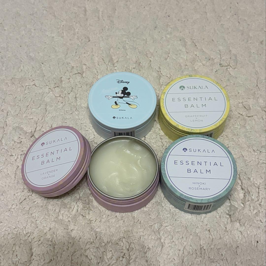 SUKKLA エッセンシャルバーム 4個セット