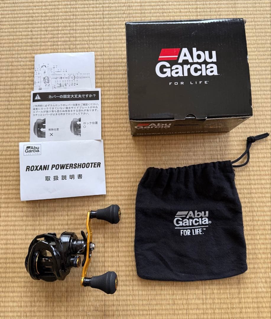 ビ*）様 アブガルシア ロキサーニ パワーシューター 右巻き　新品・未使用