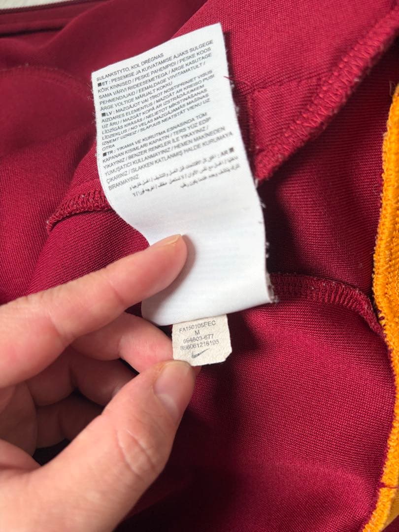 Nike AS Roma ローマ　ジャージ トラックジャケット