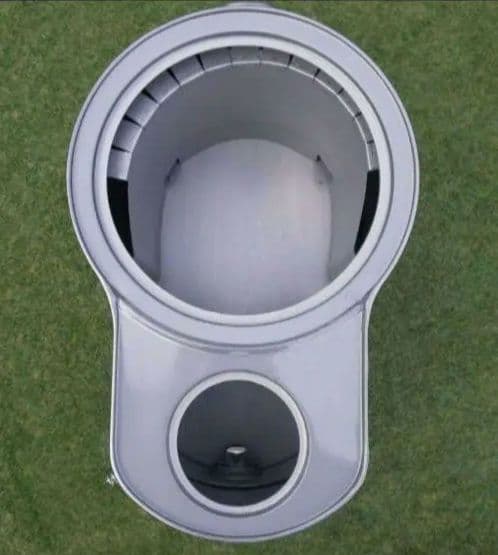 ★薪ストーブ 時計型 新品未使用 ★冬キャンプ冬BBQや災害時に