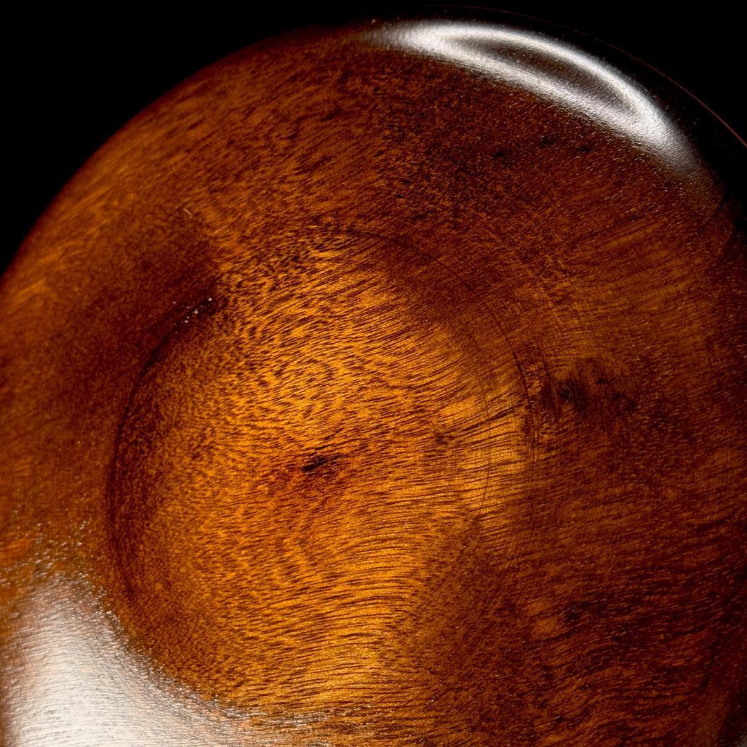 極美品！ 山中漆器　忠斎　天然木 銘々皿　朱塗・透漆　5客揃え