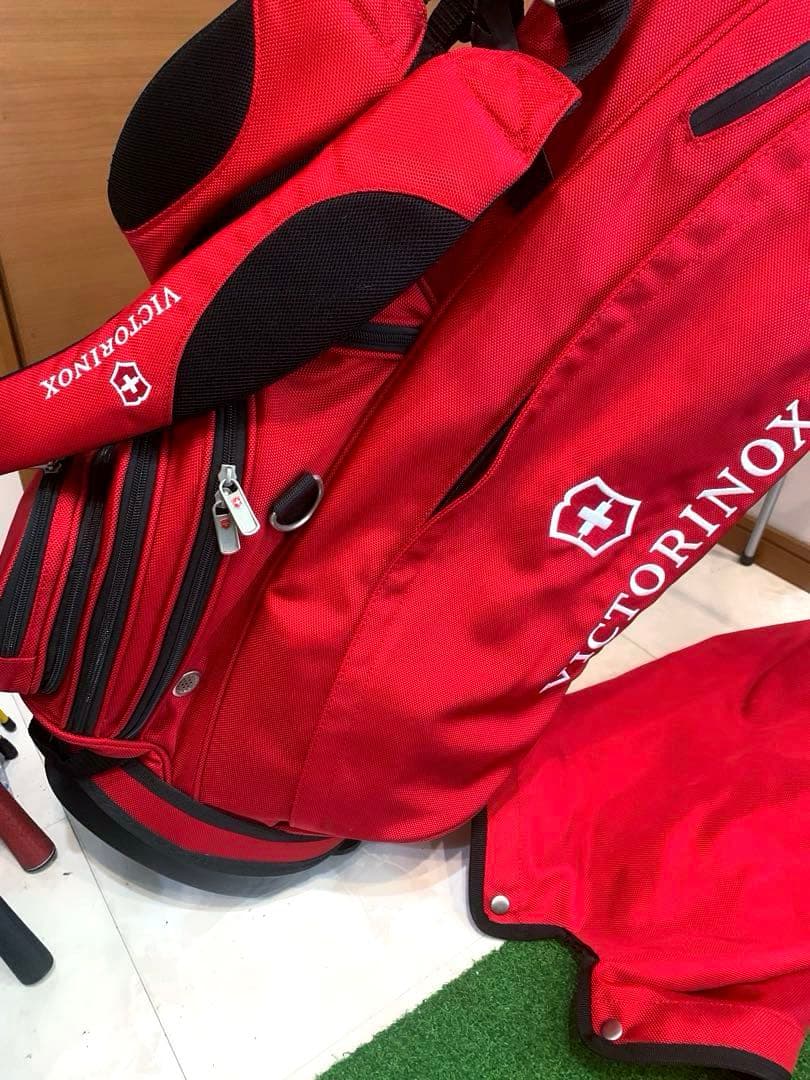 希少　完売　良品　ビクトリノックス　スタンド　キャディバッグ　おしゃれ