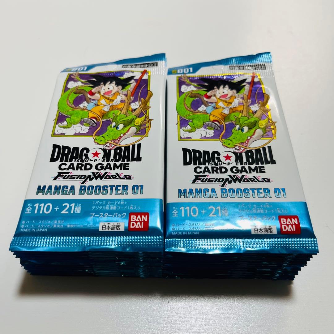 ドラゴンボールカード マンガブースター 01 24パック BOX
