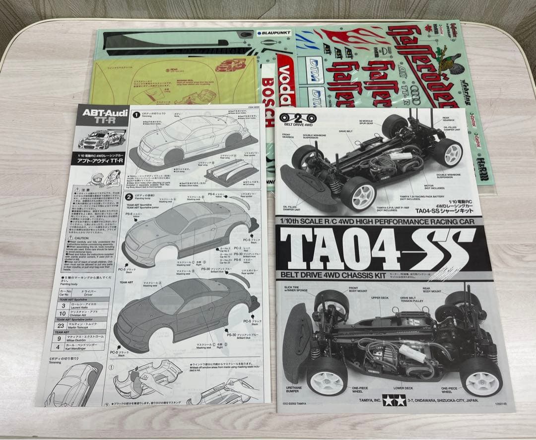 ホビーラジコン TAMIYA ABT-Audi TT-R 1/10 TA04-SS