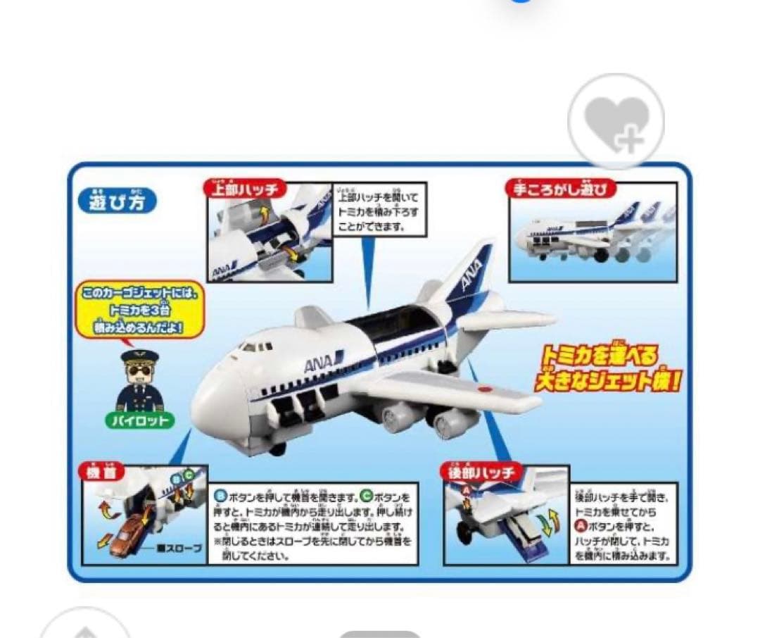 4点⭐︎トミカ DXポリステーションデカパトカー ANAジェットビルドシティ警察署