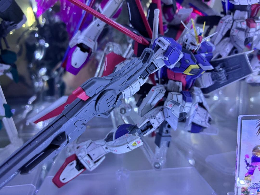 RGインパルス4体セット　部分塗装組み立て済み完成品