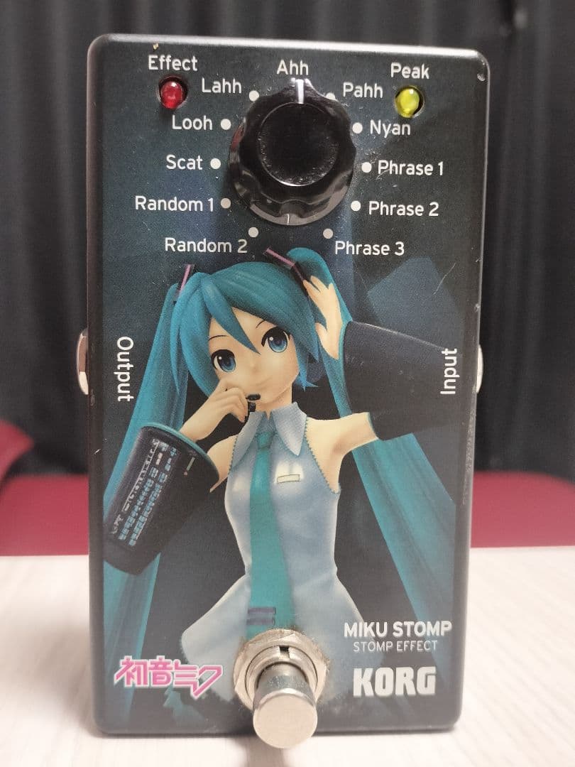 KORG MIKU STOMP コルグ　初音ミク