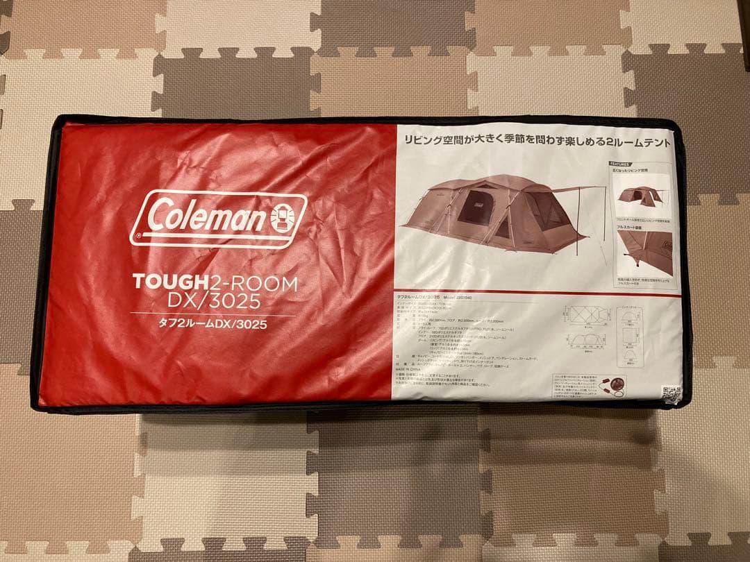 森*ん様 新品　コールマン　タフツールーム　3025 DX テントシート他