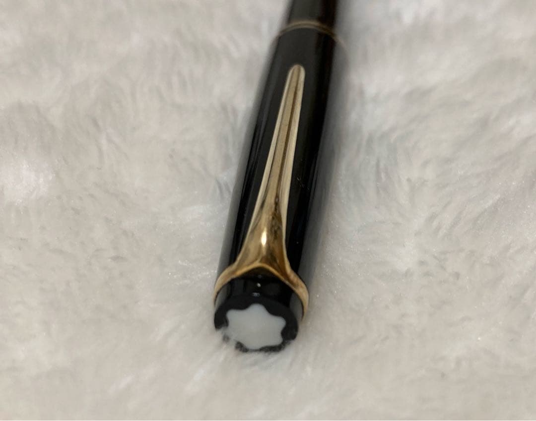 モンブラン万年筆　22 ウイングニブ　黒　14K（洗浄済）