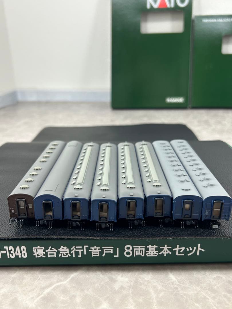 ①KATO 10-1348.1349 寝台急行「音戸」基本.増結両セット全12両