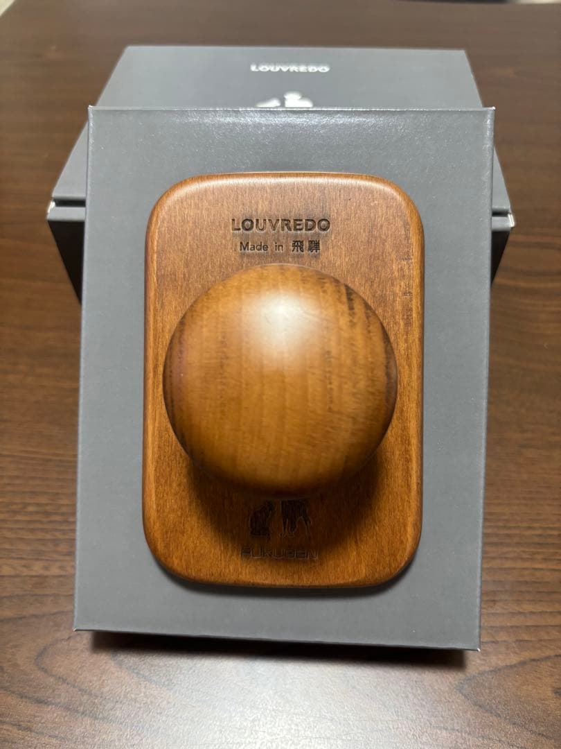 LOUVREDO 日本製 復元ブラシ　ペット用 犬猫 ブラッシング マッサージ