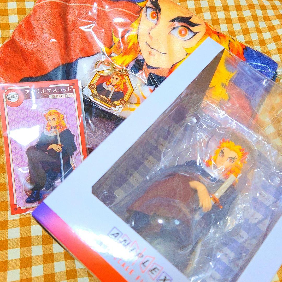 鬼滅の刃 煉獄 AGFノンスケールフィギュア他4点セット