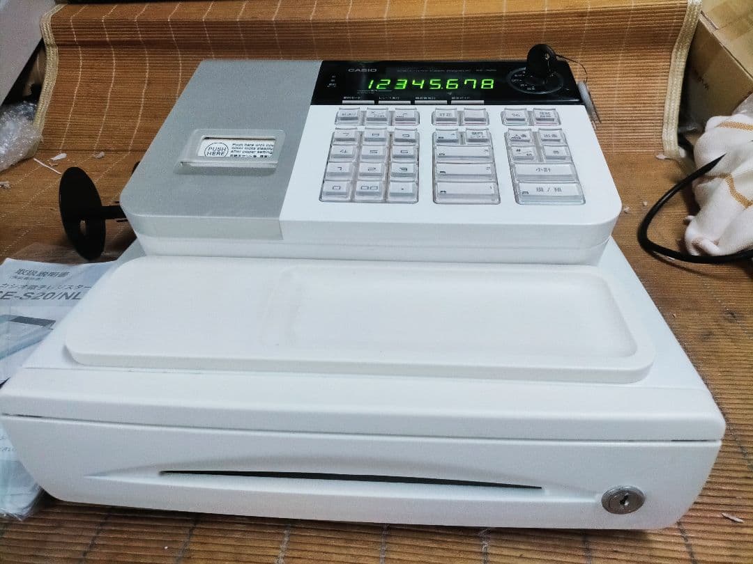 カシオレジスター　SE-S20/NL200　人気機種　送料無料　083831