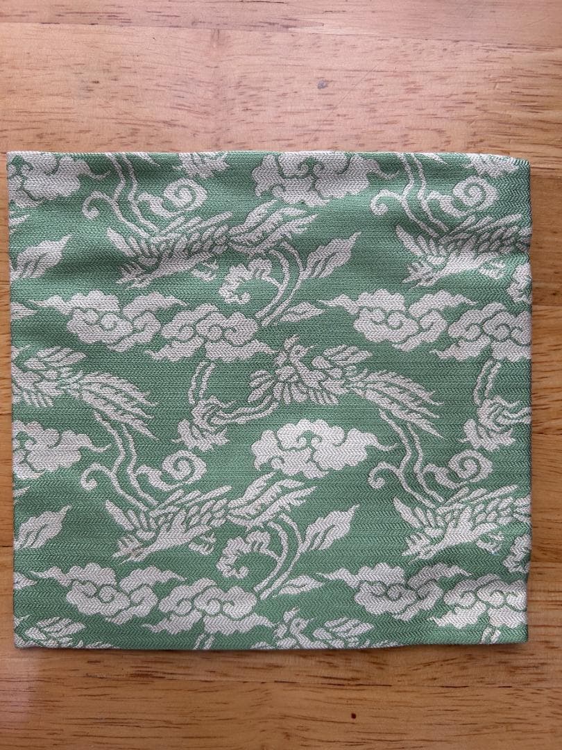 【中次】和巾桑中次（内金箔）　中村宗悦　鵬雲斎好み　鳳雲唐草