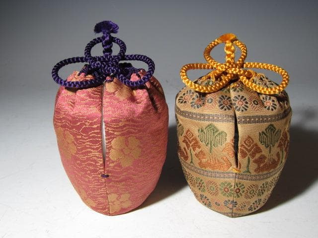 加藤卓男 瑠璃釉茶入「彩風」替え仕覆 眼鏡箱 堀内流 兼中斎 宗完花押！o565