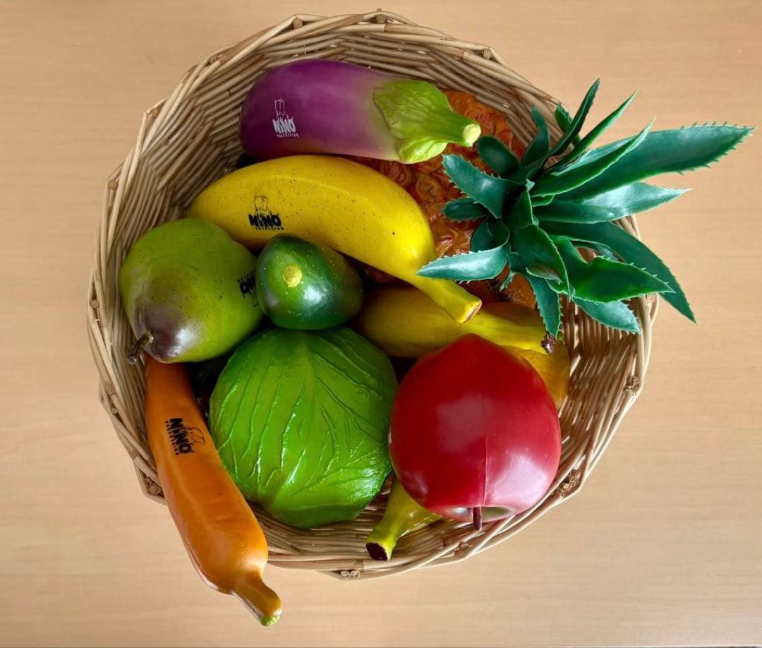 美品 ニノ NINO フルーツバスケットシェイカー 18個 フルーツシェイカー