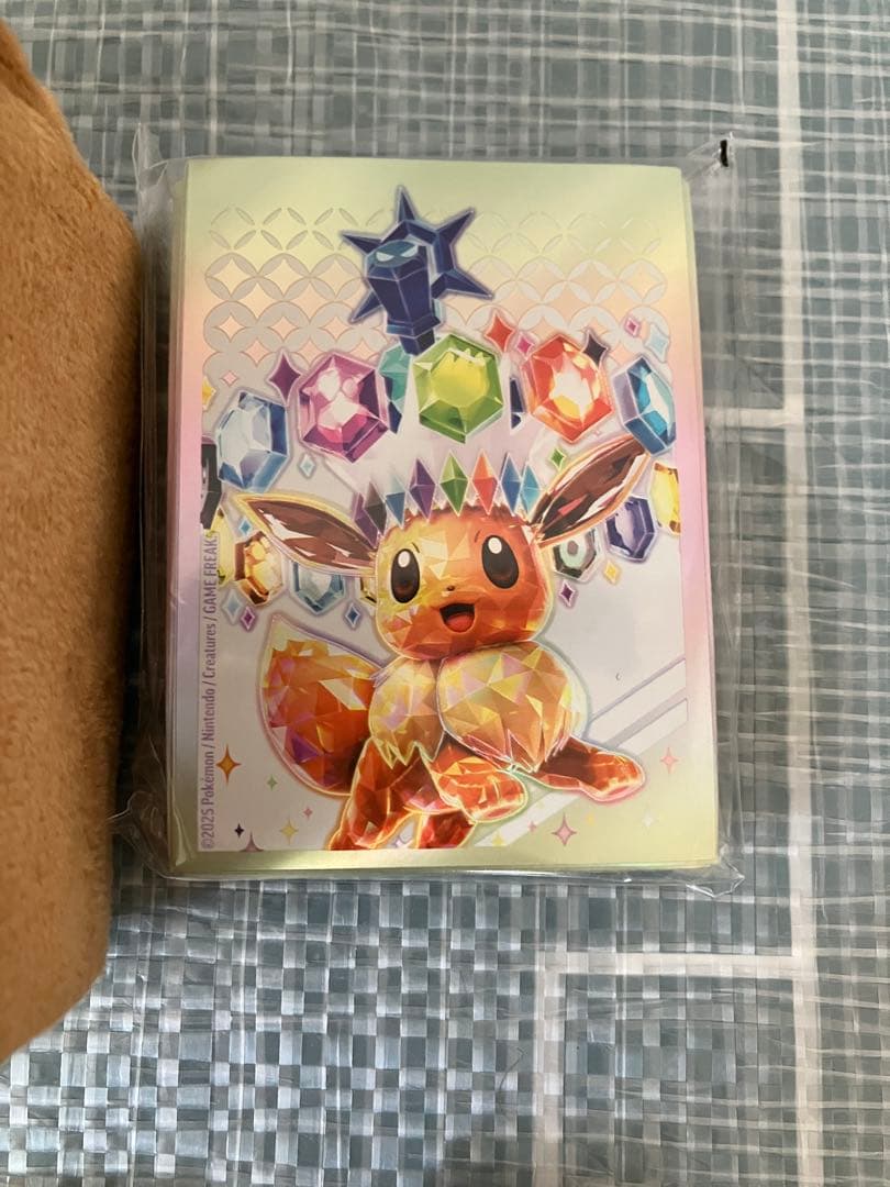 ポケモンカード　海外　プレイマット　デッキケース　デッキシールド　イーブイ