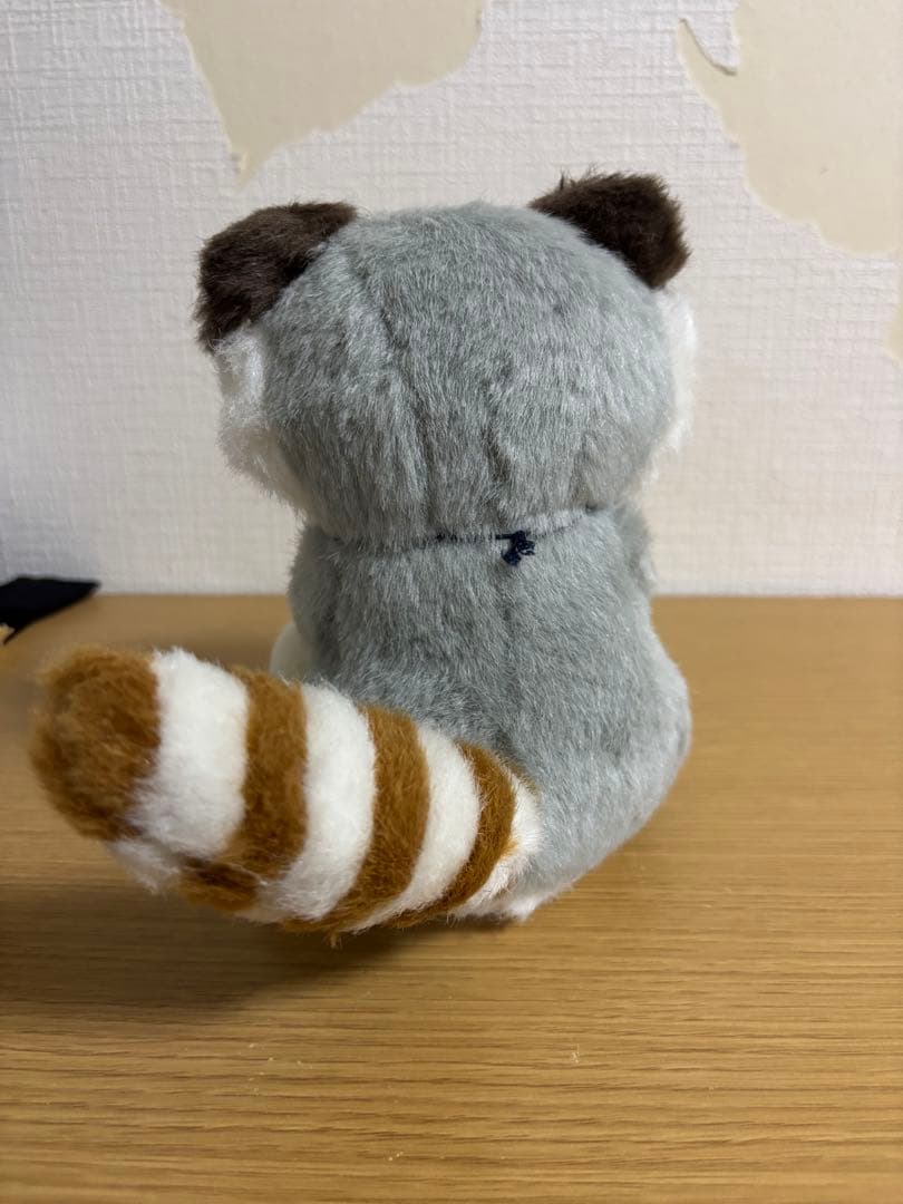 ヒロクンハウス フォレストシリーズ アライグマ グレー ぬいぐるみ　#12