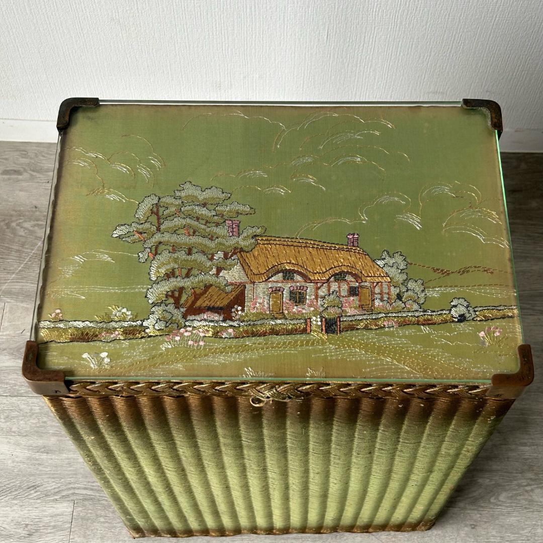 【最終値下げ】アンティーク 家具 ロイドルーム リネンボックス 196A