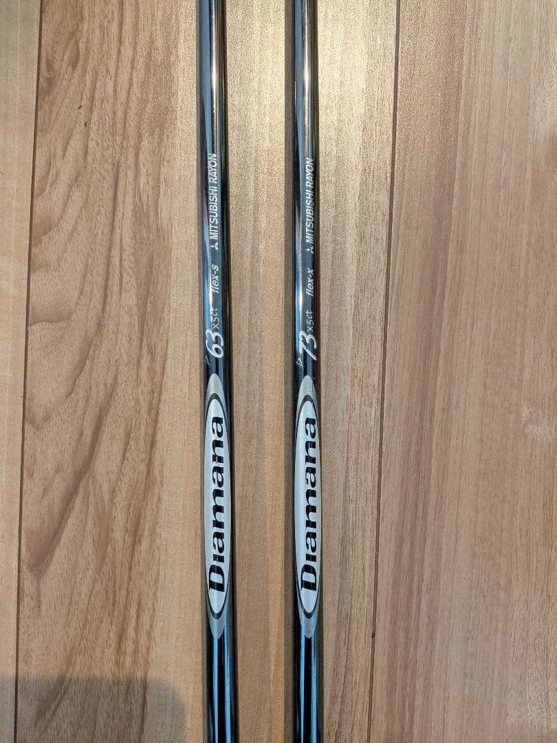 Diamana 63 & 73 シャフト2本/ドライバー用テーラーメイドスリーブ
