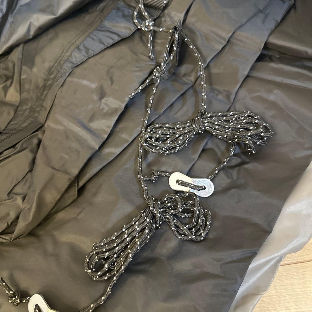 【美品】DOD ワンポールテントS ブラック　１回のみ使用