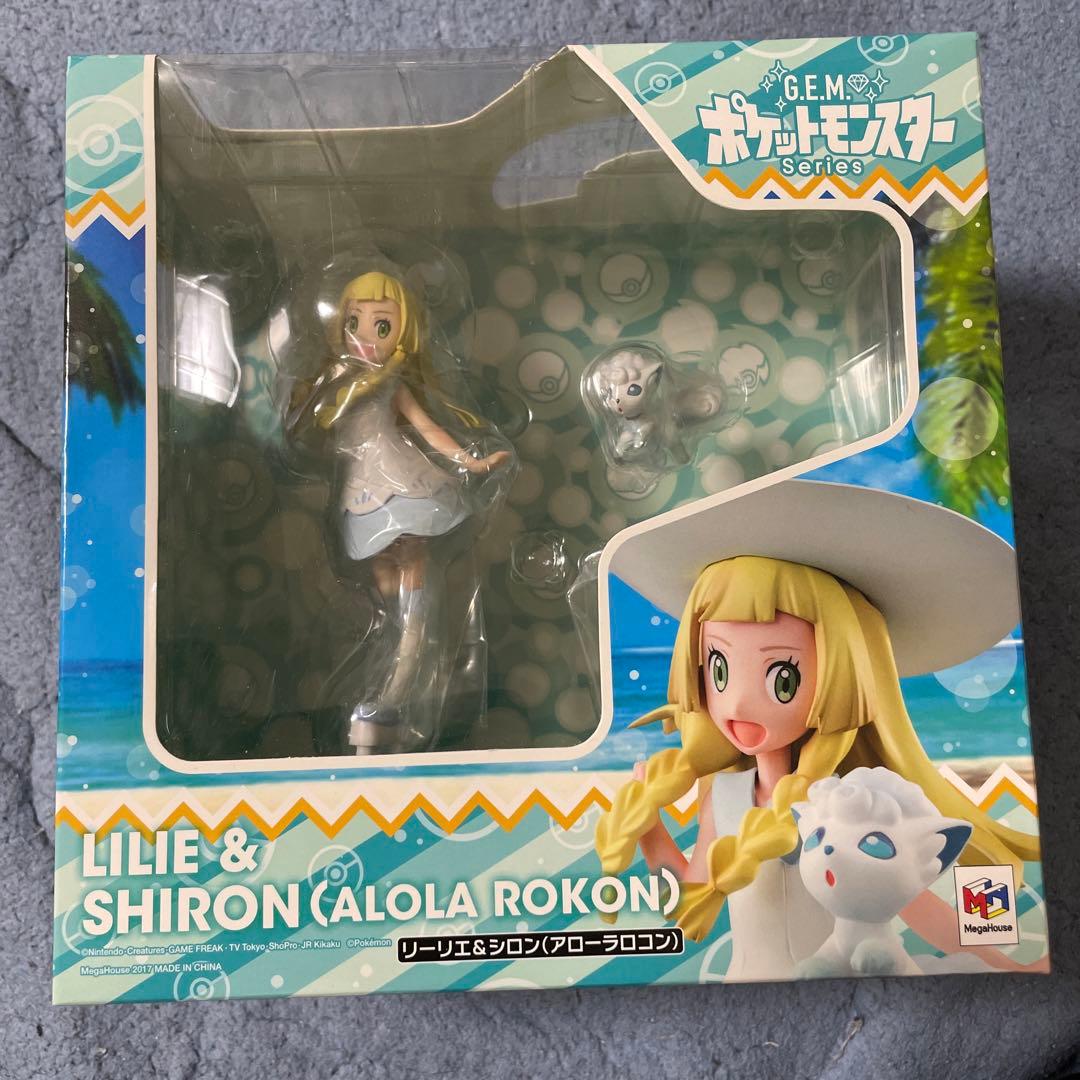 G.E.Mシリーズ ポケットモンスター リーリエ&シロン フィギュア おまけ付き