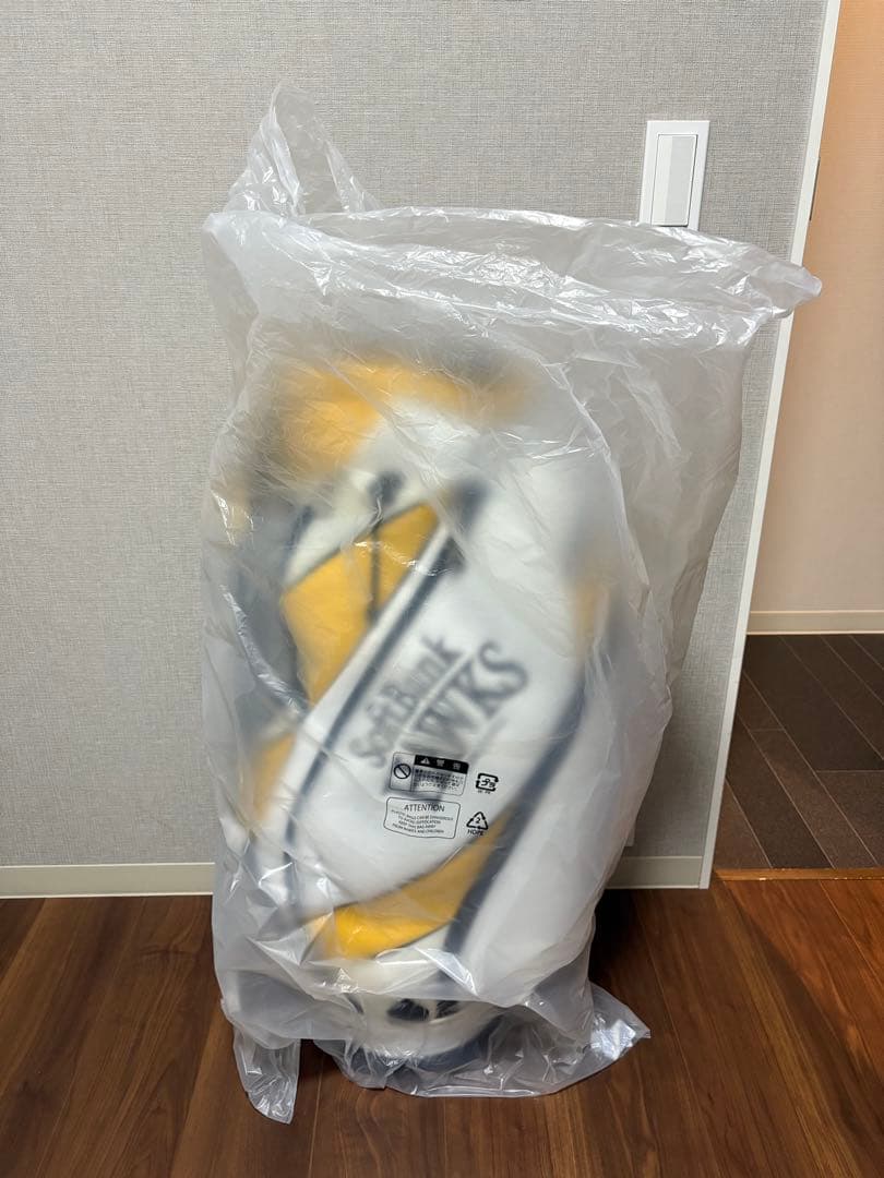 【新品未使用】【最終値下げ】SoftBank HAWKS キャディバッグ