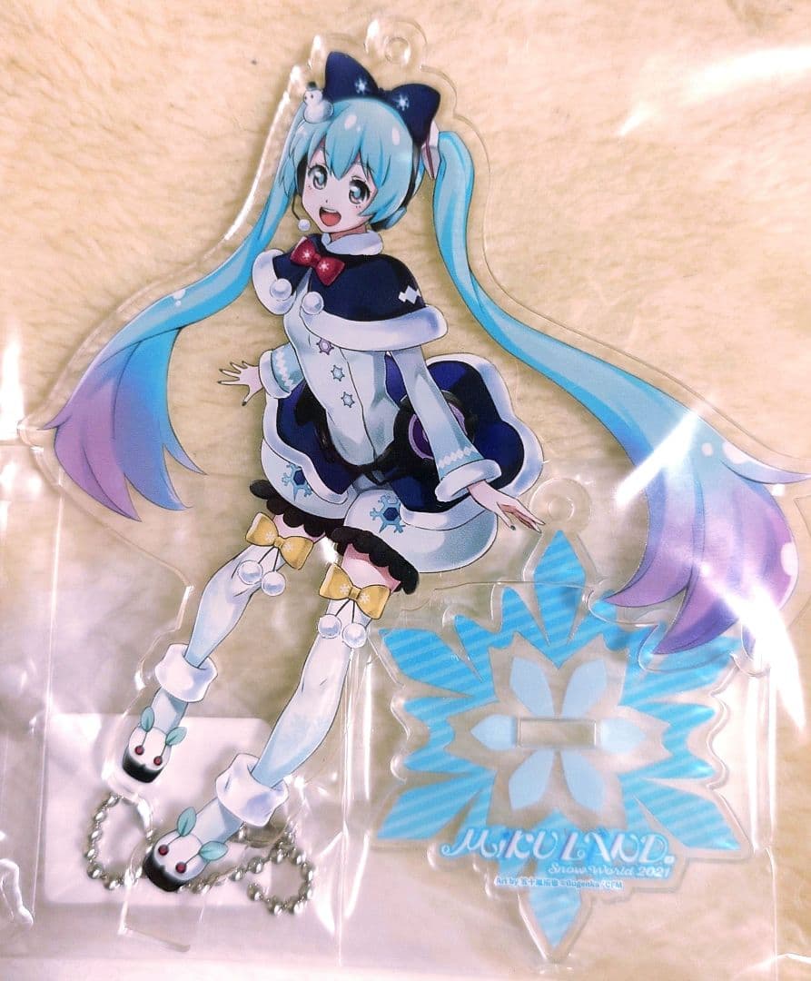 初音ミク アクリルスタンド MIKU LAND β  WORLD2021