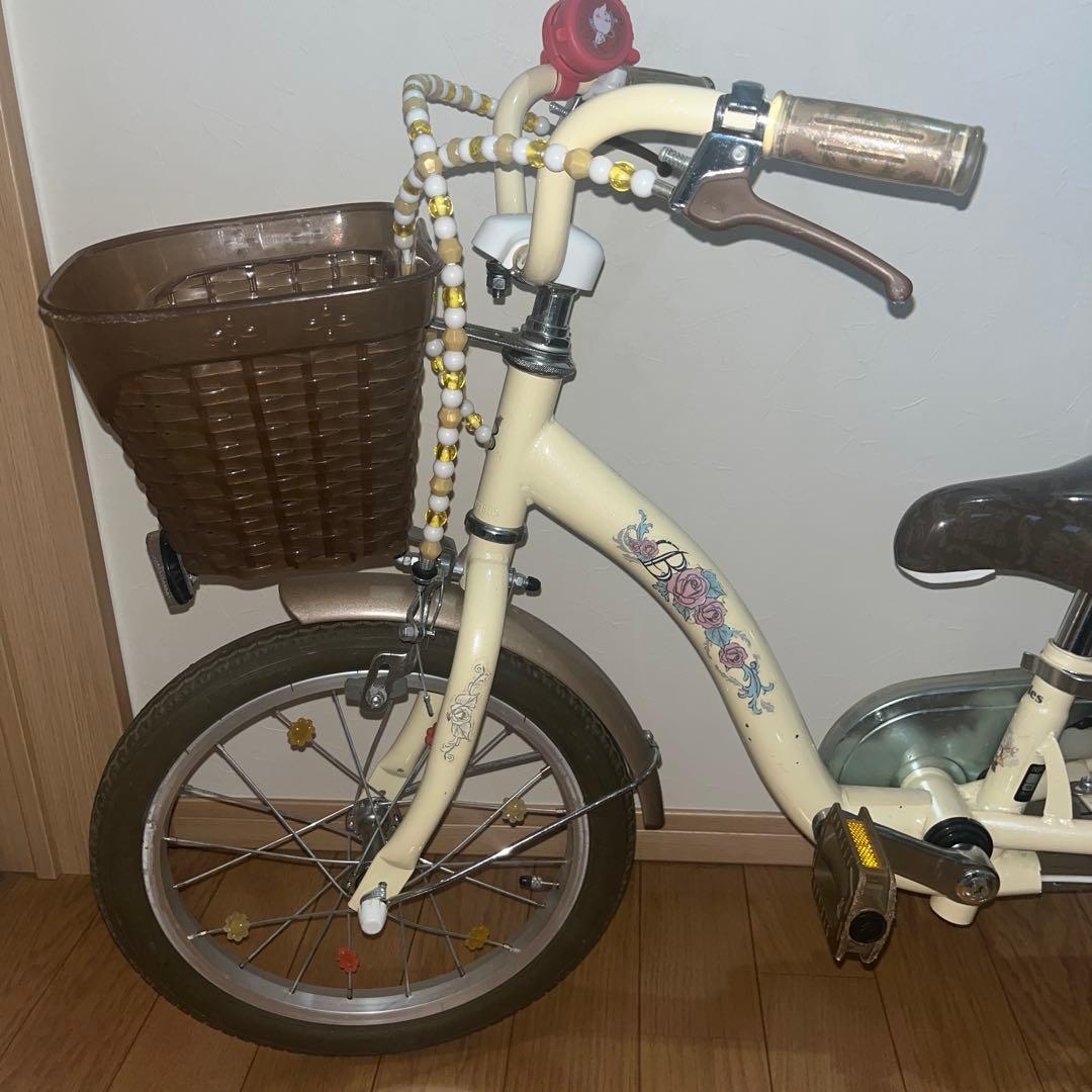 トイザらス　ベル　美女と野獣　自転車　16インチ　ディズニー　プリンセス