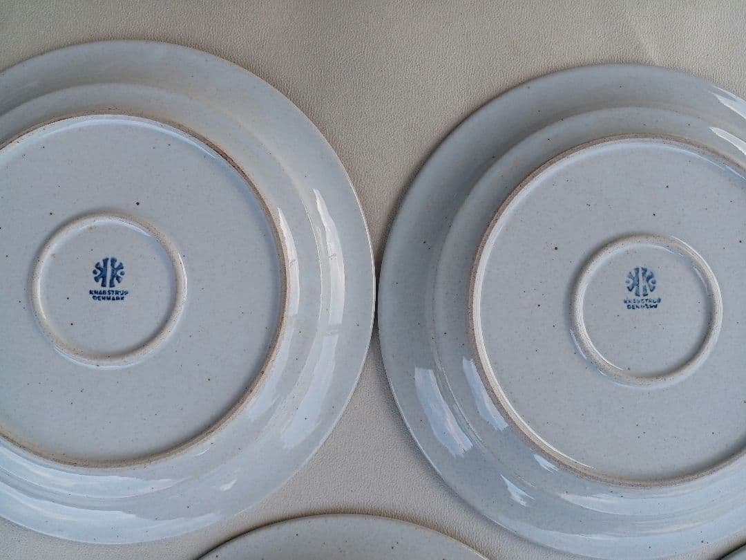 ヴィンテージ　Knabstrup 　ナブストラップ 　デンマーク 　5枚セット