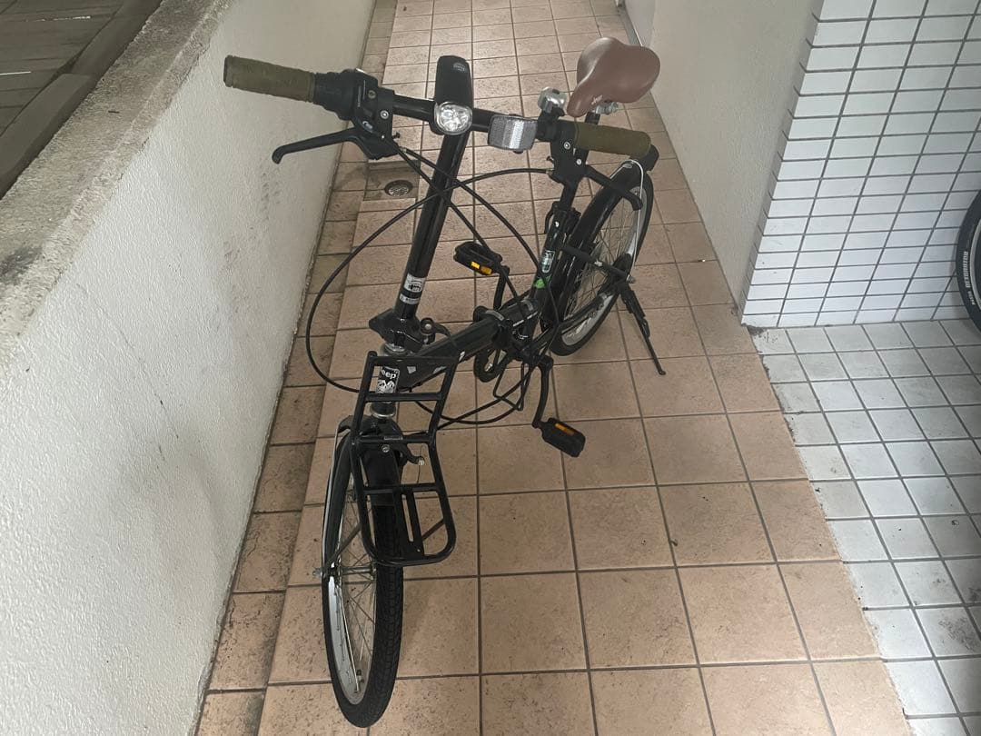 Jeep WRANGLER SE 折りたたみ自転車 黒