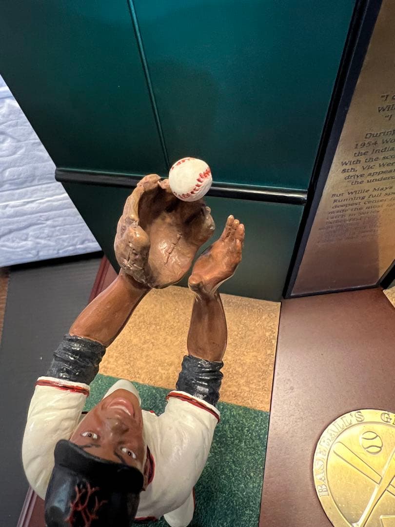 【The Danbury Mint】Willie Mays The Catch