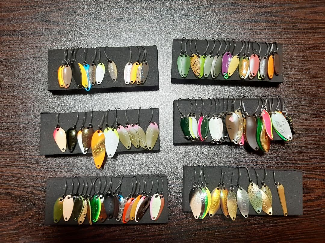 エリアトラウト引退品　ルアー各種100個以上