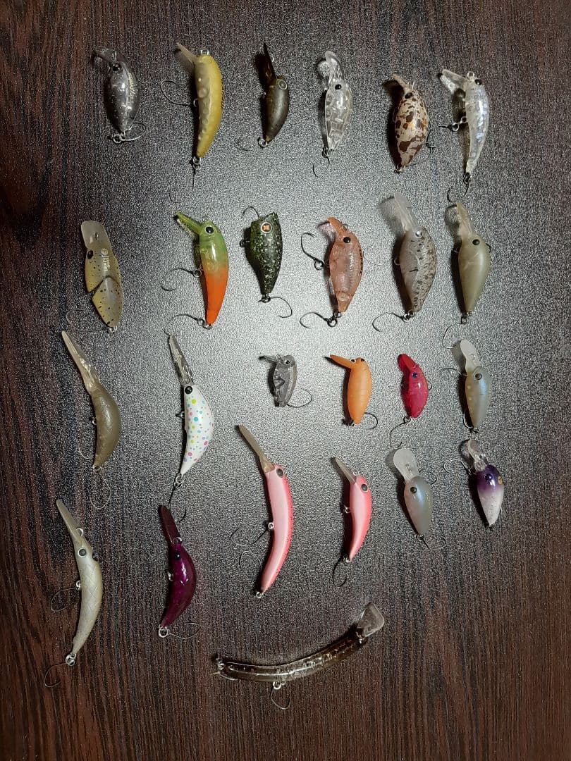 エリアトラウト引退品　ルアー各種100個以上