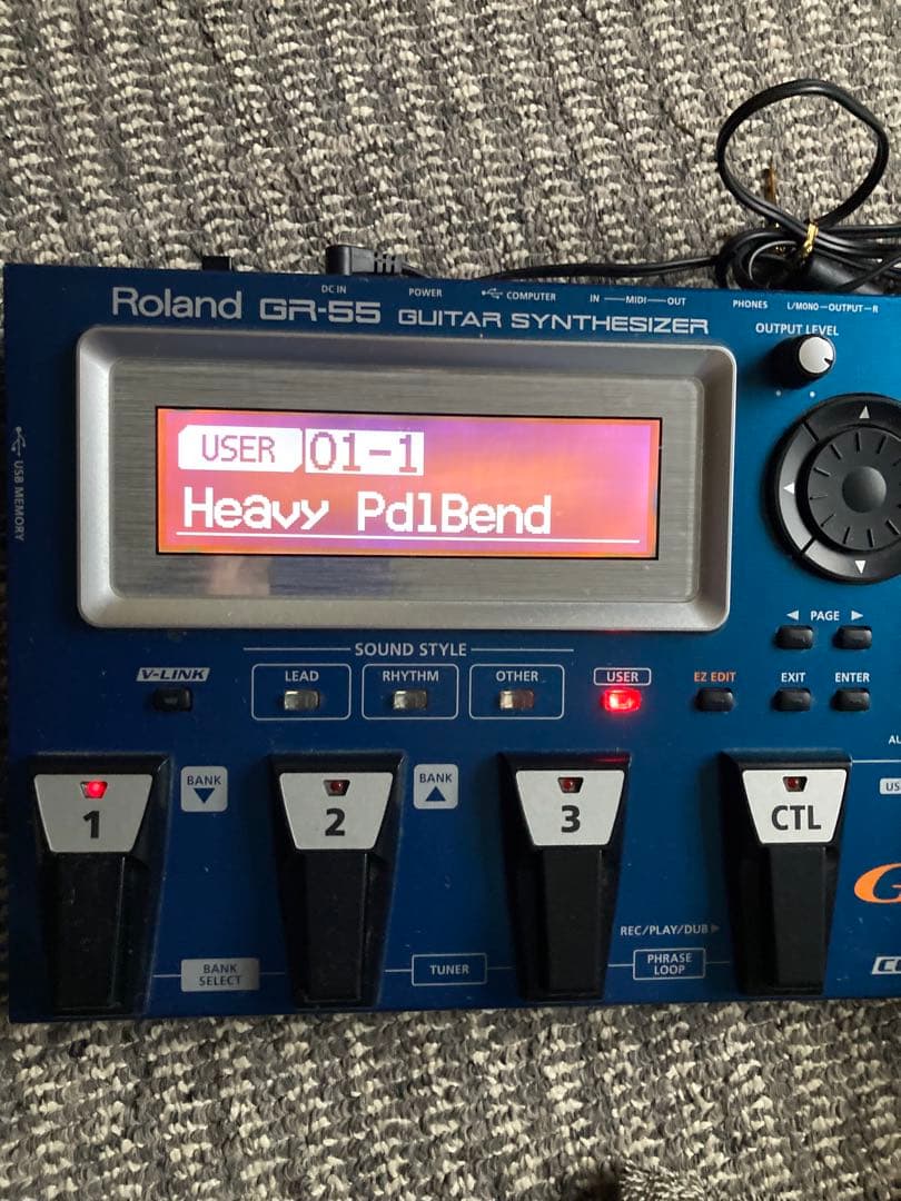 最終値！ギターシンセGR-55,V-Guitar GC-1,セット