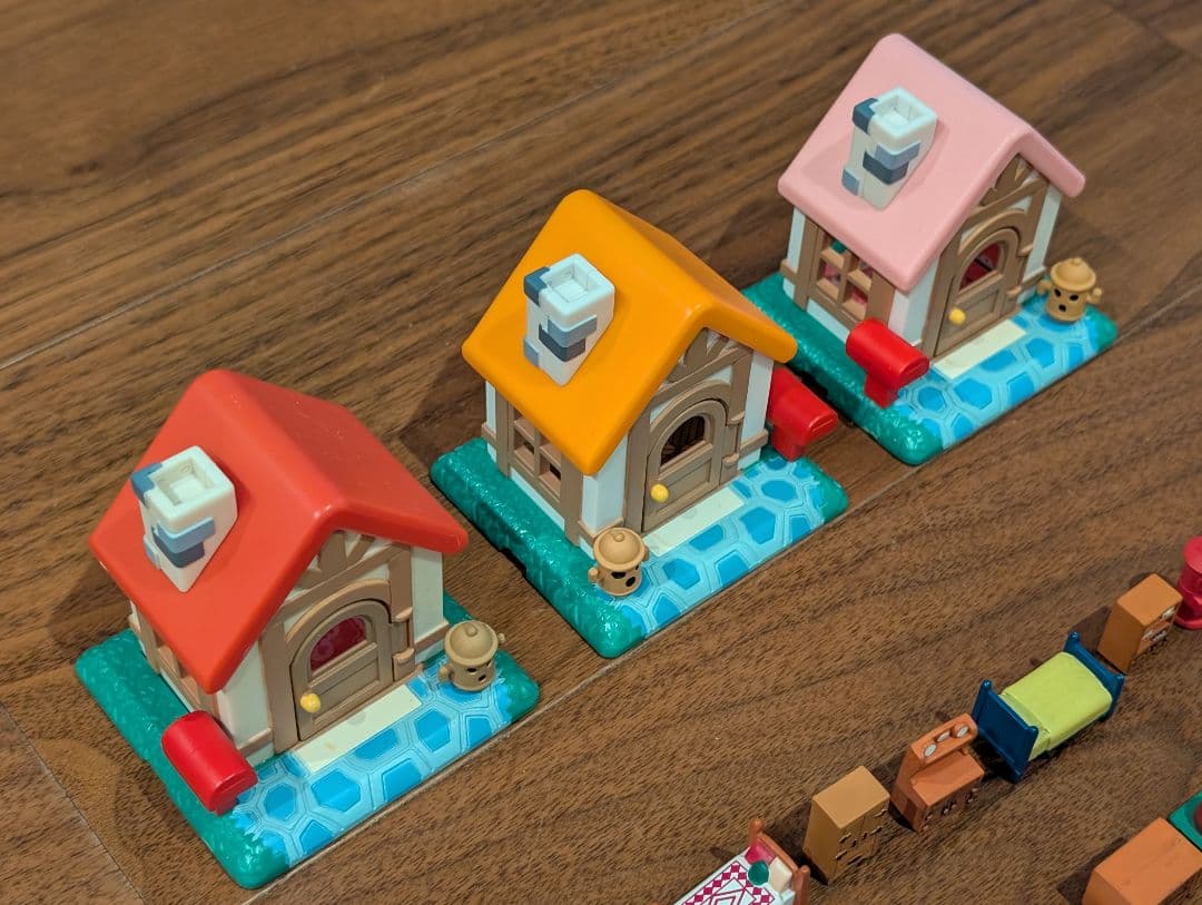 森をつくろう！　どうぶつの森+　フィギュア　ミニチュア　セット